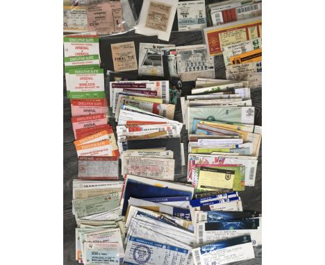 Football + Cricket Ticket Collection: 23 football tickets of Republic of Ireland from 1999 onwards, Arsenal tickets including