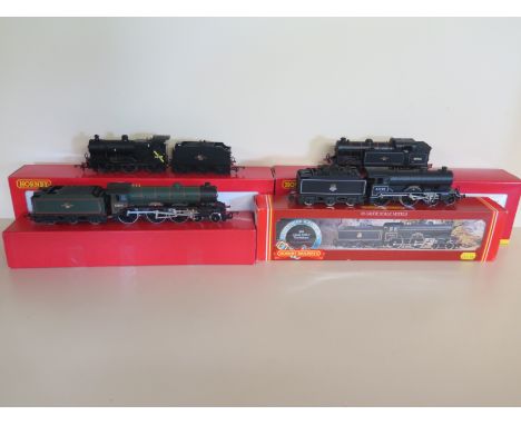 Four Hornby 00 gauge Locomotives including R. 2178A B.R. 0-6-2 Class N2 Locomotive 69546, R259 B.R. Class D41/1 - Yorkshire 0