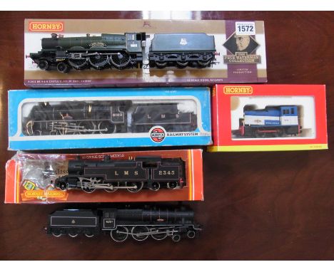 A 00 gauge Locomotive and Tender 4-6-0 45700 Amethyst, Locomotive Pullman 06008 0-4-0, Locomotive Royal Scots Fusilier 6103 4