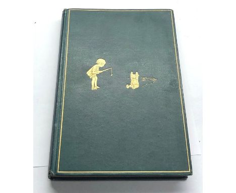 Vintage 1927 4th Edition Winnie the Pooh by A.A.Milne Methuen &amp; Co hardback book