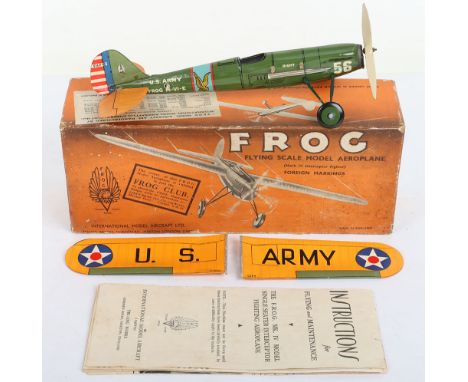 Frog Mark IV Interceptor Fighter with USA markings, green and orange, blue, white and red star roundels and USA ARMY markings