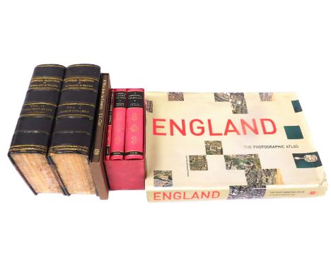 Wilson (John Marius). The Imperial Gazetteer of England and Wales, 2 vols, half Morocco, published by A Fullerton &amp; Co., 
