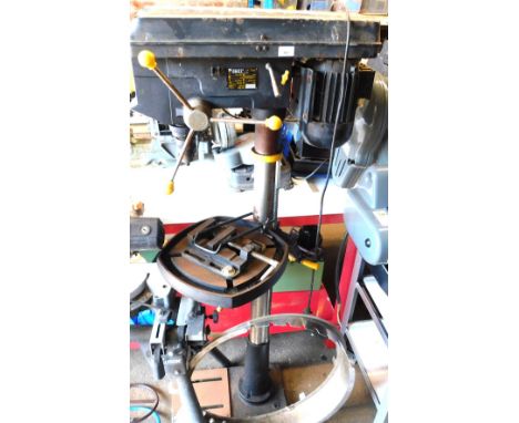 A Pro pillar drill with stand, 380mm, model CLM380PD.