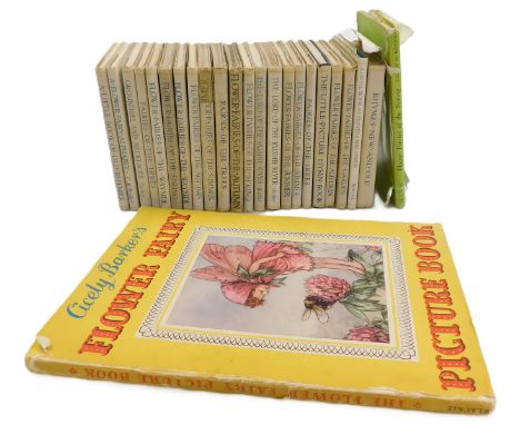 Barker (Cicely Mary). Flower Fair books, circa 1930s, including first eight edition volumes of Flower Fairies of the Spring, 