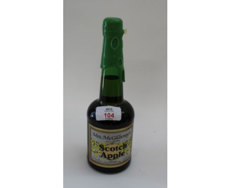 Mrs McGilvrays Scotch Apple (made with Whisky &amp; Apple) and produced by Drambuie in the 1980's, now discontinued, one bott