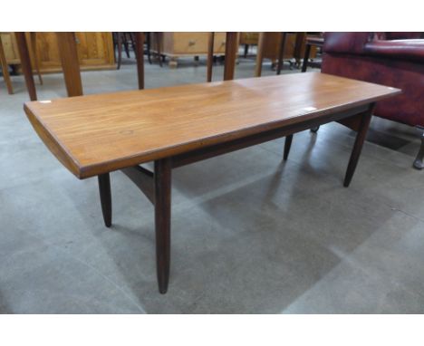 A teak coffee table 