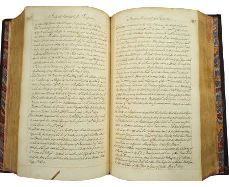 House of Commons - ManuscriptCallendar or Abstract of the Journals of the House of Commons from the year 1660 to the Year 171