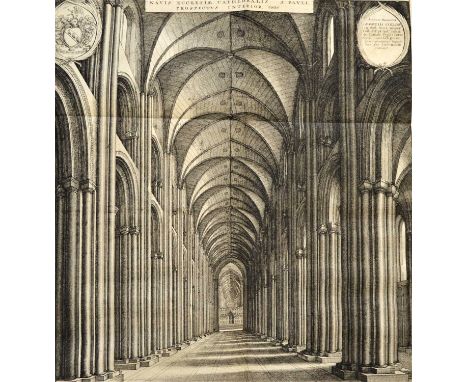 Dugdale (William)The History of St. Pauls Cathedral in London ..., Printed by Thomas Warren, 1658, folio, [8], 136, 157-178, 