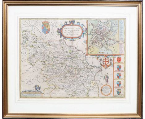 YorkshireSpeede (Johan) [Speed (John)], The West Ridinge of Yorkeshyre, with The most famous and fayre Citie Yorke described,