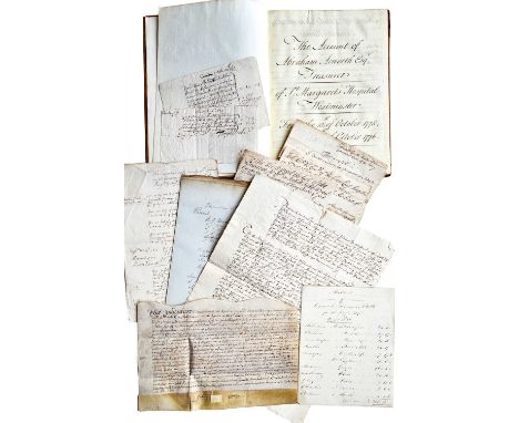 London Charity School - St Margaret's Hospital - 'The Green Coat School' A small archive of 17th and 18th century manuscripts