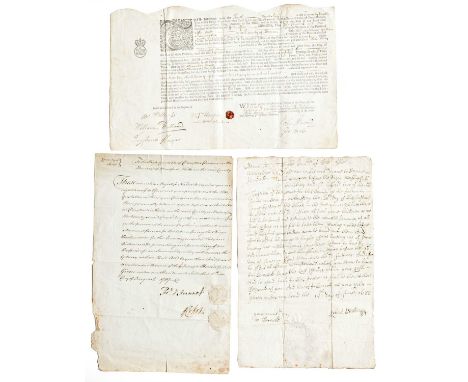 Poor Law - DevonWarrant to the Constable of Rose Ashe in Devon, requiring him to appear before Justices Courtney and Gifford 