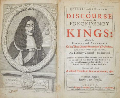 [Whitelocke (Sir Bulstrode)] or [Fiennes (Nathaniel)]Monarchy Asserted, To be the best, most Ancient and legall form of Gover