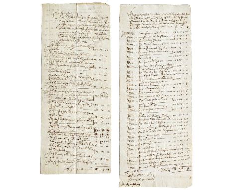 Gloucestershire - Inventory'A Schedule or Inventory indented or made this 27th day of March 1700, ?expressing particularly al