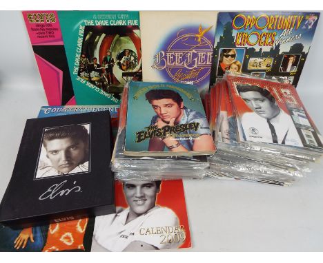 Elvis - A complete run of 90 issues of the DeAgostini Elvis Official Collectors Edition magazine, many issues still factory s