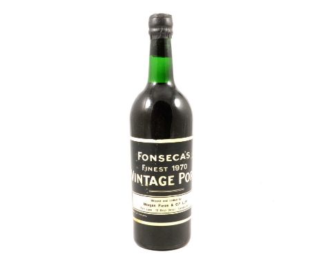 1970 Fonseca's Vintage Port, shipped and bottled by Morgan Furze &amp; Co Ltd, 1 bottle.