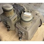 Lot of (2) ULVAC #D-650K Oil Rotary Vacuum Pumps