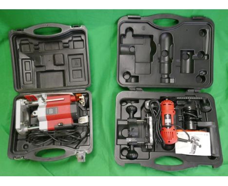 2 power tools in cases to include router
