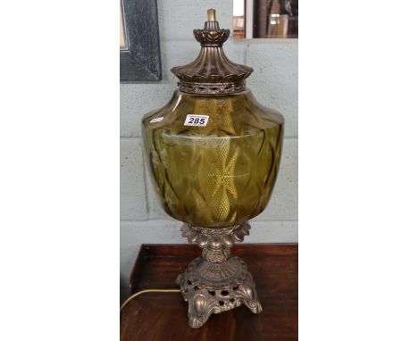 Unusual table lamp - Approx H: 61cm