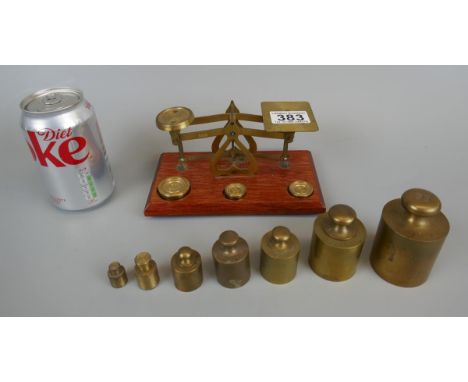 Set of post office scales