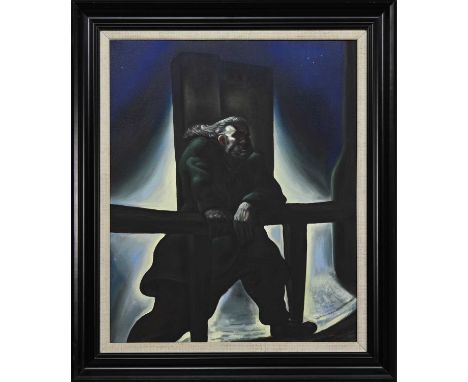 * PETER HOWSON OBE (SCOTTISH b. 1958), HEROIC DOSSER oil on canvas, signedframedimage size 60cm x 49cm, overall size 75cm x 6