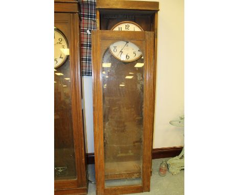 1920's Oak International Time Recording Co Master Electric Clock A/F