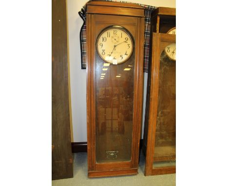 1920's Oak International Time Recording Co Master Electric Clock A/F