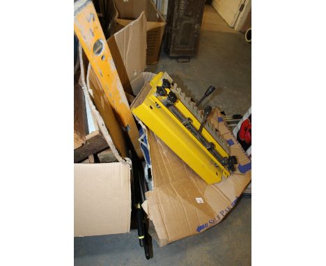 Box of misc tools