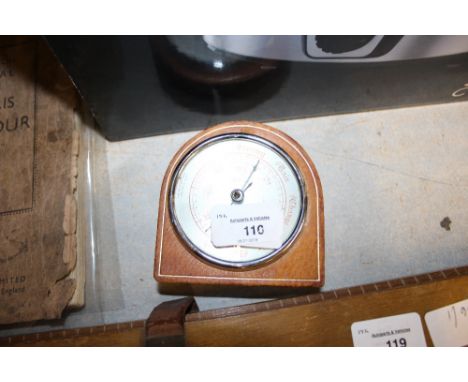 Table Barometer inscribed with Shell &amp; BP Badges