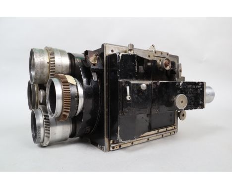 A Vinten Model H 35mm Motion Picture Camera Kit, the Model H was introduced in 1931 and used for sound filming in many Britis