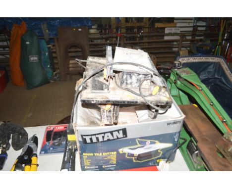 A Titon tile cutter