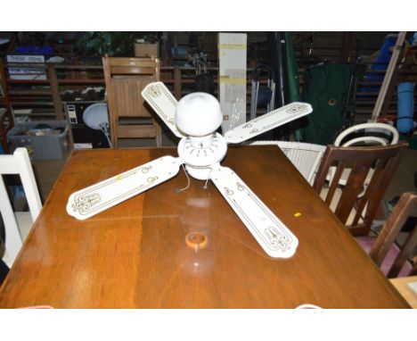A ceiling light fan