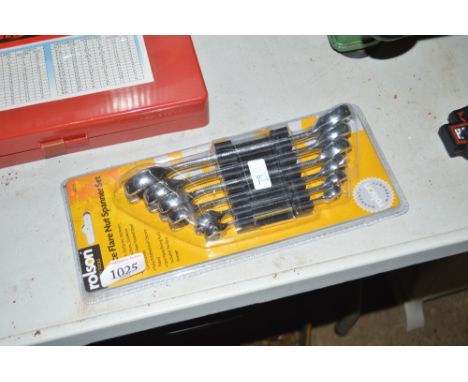 A 6 piece flare nut spanner set (79)