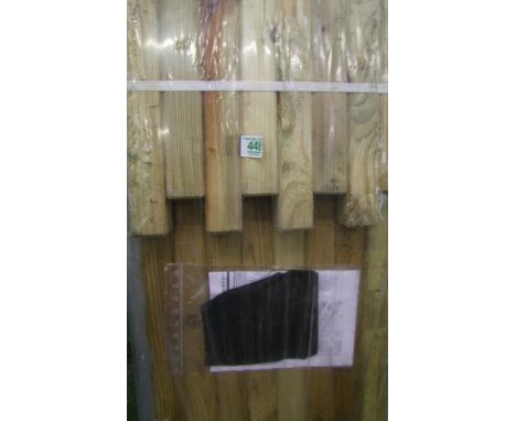 Rectangular wooden garden planter 