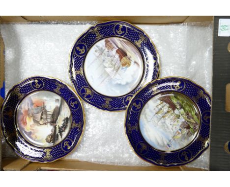 A collection of Spode Maritime England plates (6)