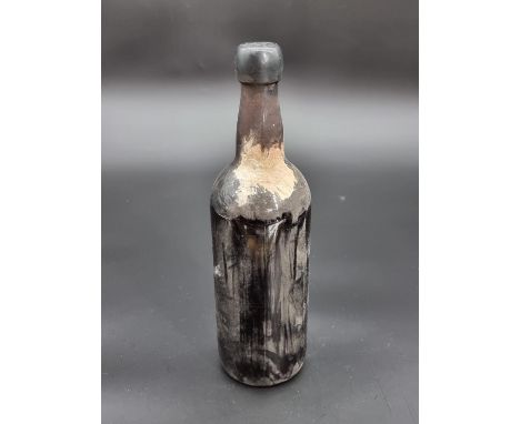 A bottle of Dow's 1963 Vintage Port, (no label).