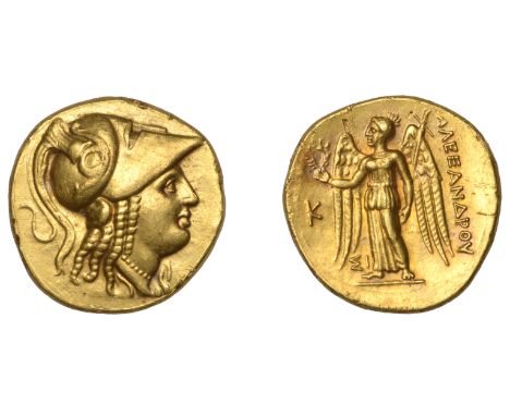 Greek Coinages, KINGDOM OF MACEDONIA, Alexander III, the Great (336-323): Stater, struck at Sidon, Phoenicia, in year 10 [324