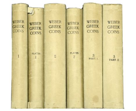 Forrer, L., Descriptive Catalogue of The Collection of Greek Coins Formed by Sir Hermann Weber M.D. 1823-1918, London, 1922-1