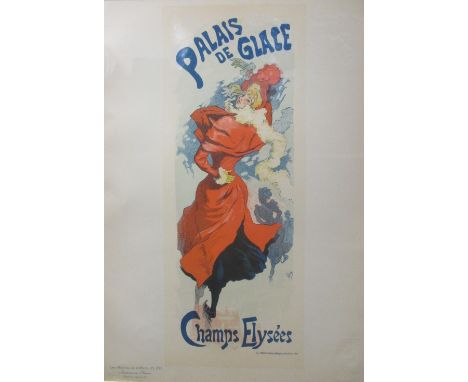 Palais de glace, Champs Elysees Lithograph  