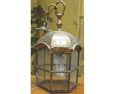 A brass lantern  
