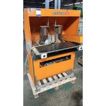 Krause twin head pneumatic punch, 415v