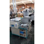 CMC CASTOR CAS110 board grooving and routing machine with extraction unit, serial number 84.058.10.