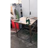 Brauer manual press, and manual hand press to table