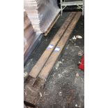 Fork lift extension forks, approx 1,800mm