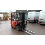 Nissan PJ01A15U 1,500kg LPG Forklift truck, 6,019 hours, (1998) serial number PJ01E700577 (Delayed