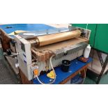 Nubal Electronics AM roll laminator, serial number 1969