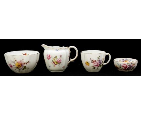 Royal Crown Derby Derby Posies tea wares comprising cups, saucers, side plates, cake plates, trinket dishes, milk jug, cream 