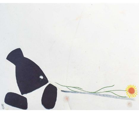 Mackenzie Thorpe (b.1956)"Interflora"Signed, inscribed and numbered 628/850, giclee print, together with "It's Only a Butterf