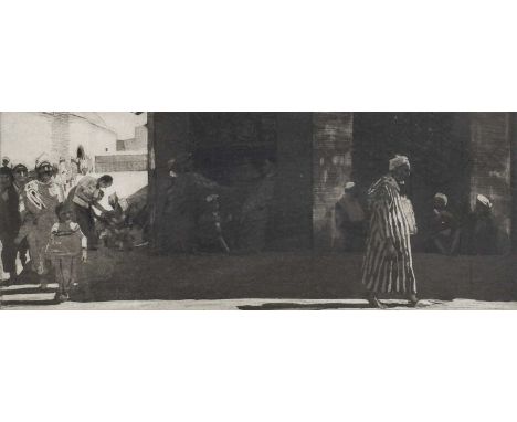 Piers Browne (b.1949)"Souks, Place d'Jemaa el Fna, Marrakech"Signed, inscribed and dated (19)79, numbered 4/30, etching, toge