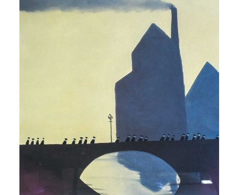 Mackenzie Thorpe (b.1956)"Long was the Night"Signed, inscribed and numbered 696/850, giclee print, 42cm by 39.5cm