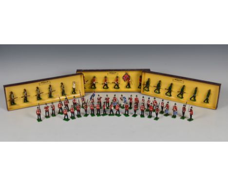 Britains Toy Soldiers - Three boxed Special Collectors Edition sets Gurkha Rifles 8841; The London Rifle Brigade 8891; The Ox